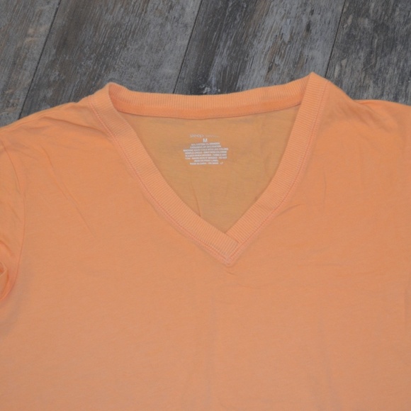 Sleep Sense Orange Lounge Shirt - Picture 4 of 5
